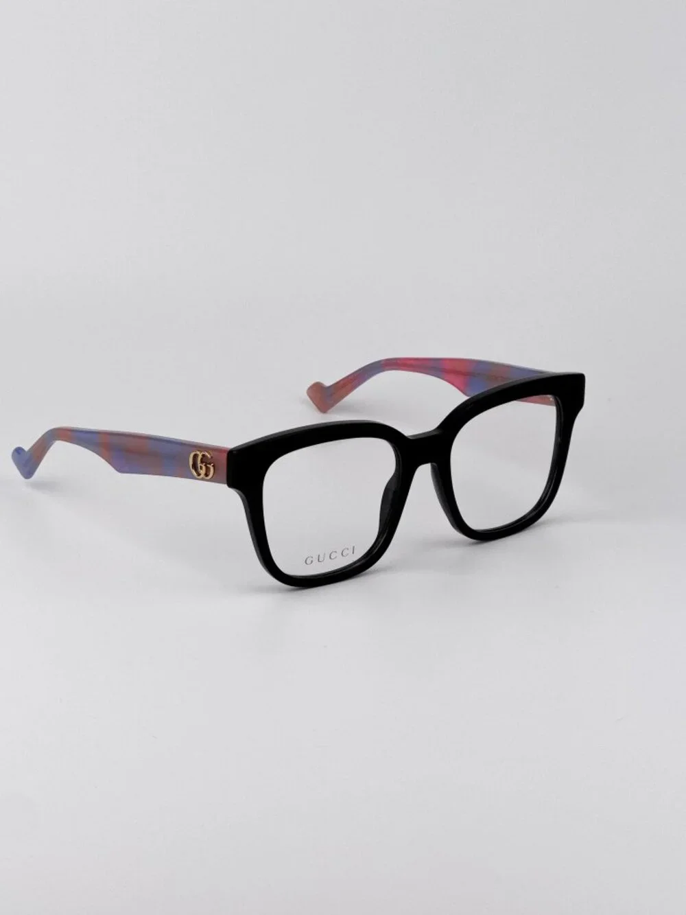 Gucci GG0958O 016 Women’s Eyeglasses Black Pink Havana Square